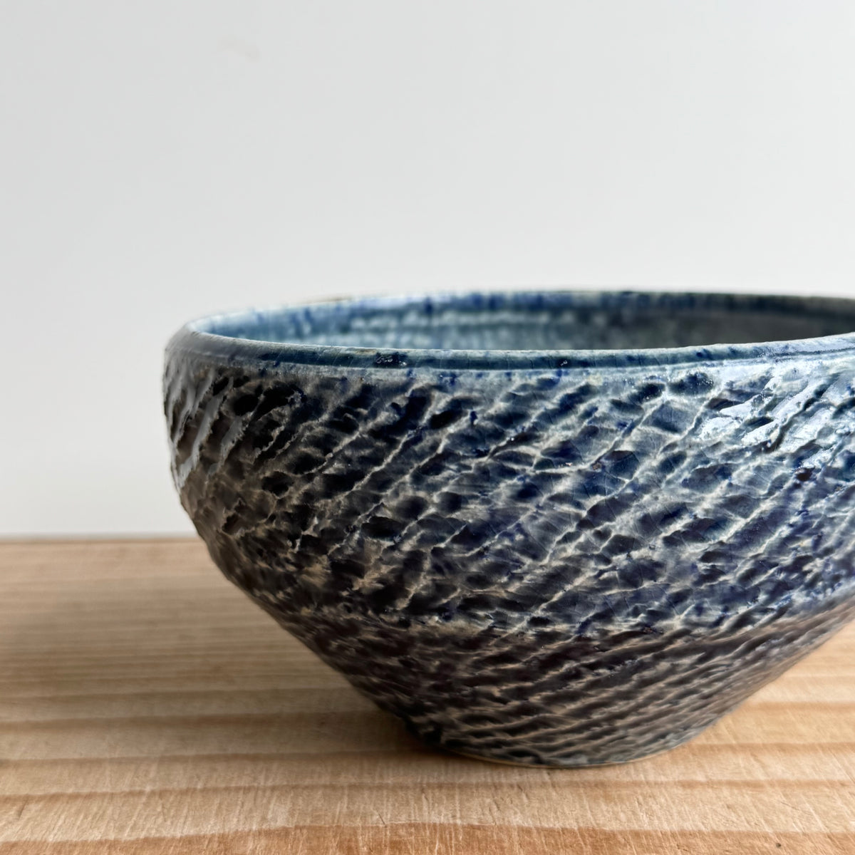 イッチン文 角瓶〕湯町窯 Vintage Japanese Folk Art: イッチン扁壺