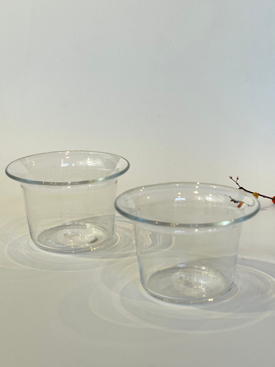 G1.6 ガラスコップ(大)＜さこうゆうこ＞｜器・生活道具ー日和＜さこう