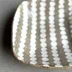 齊藤十郎/ 象嵌角鉢