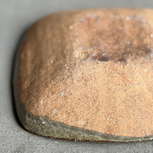 齊藤十郎/ 象嵌角鉢