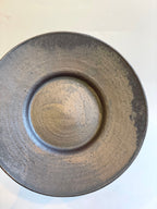 ７寸デルフト皿　鉄釉