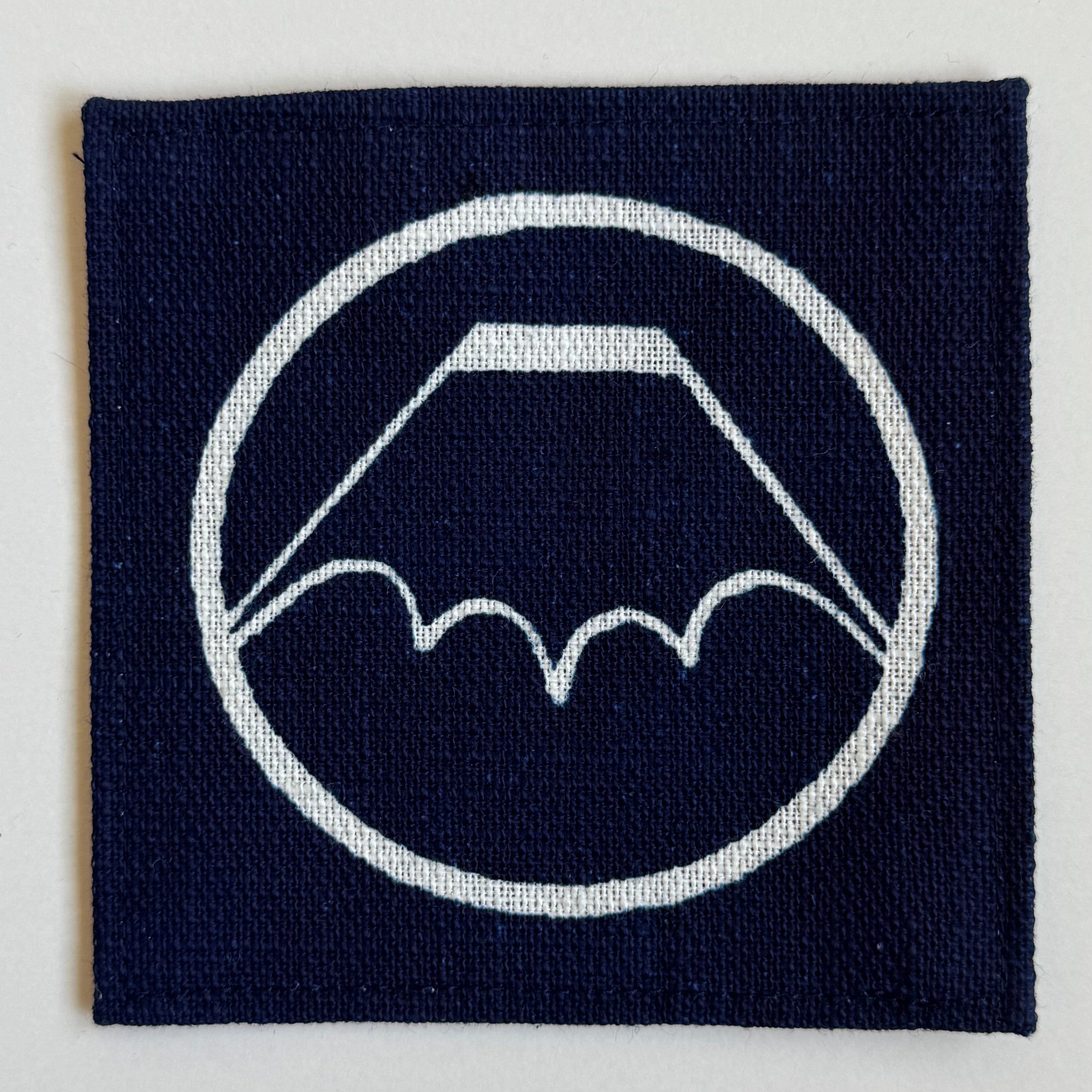 藍染コースター(富士山)