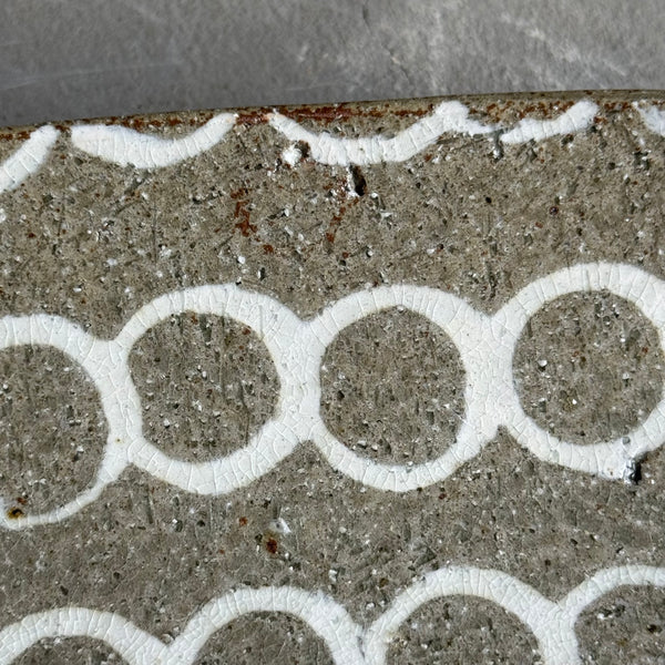 齊藤十郎/ 象嵌角カレー皿(マル)