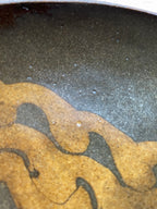 スリップウェア楕円皿