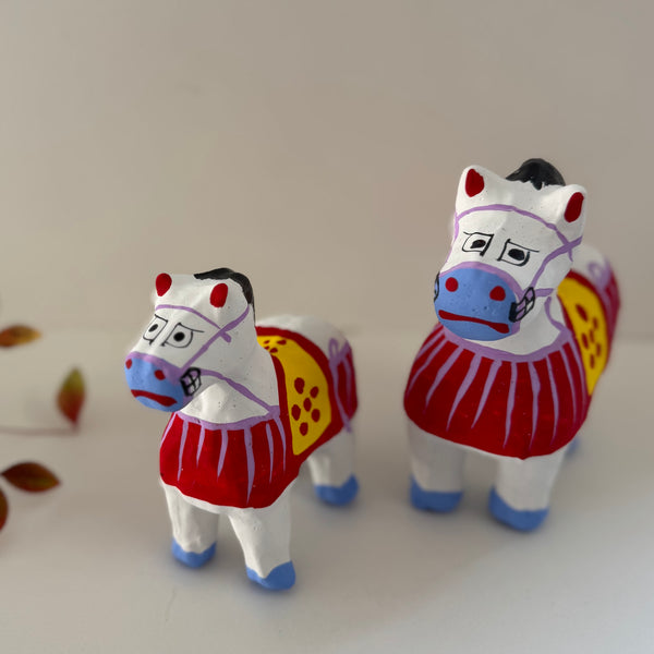 橋本広司民芸  干支張子  午(小)