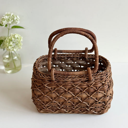 あけび7寸たすく編みカゴ