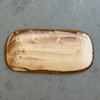 齊藤十郎/ スリップウェアさんま皿