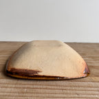 齊藤十郎/ スリップウェア角皿/a