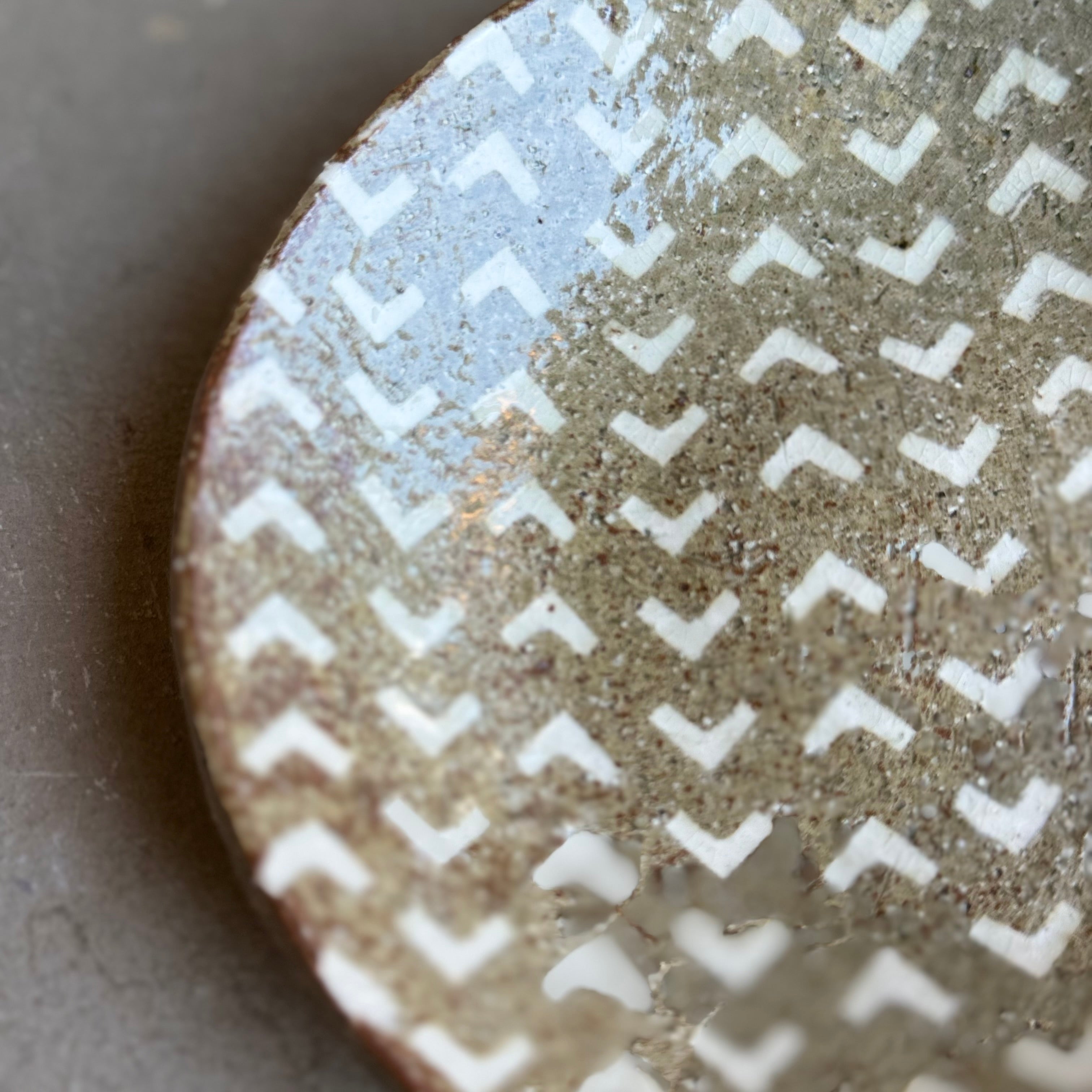 齊藤十郎/ 象嵌５寸皿