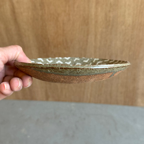 齊藤十郎/ 象嵌５寸皿