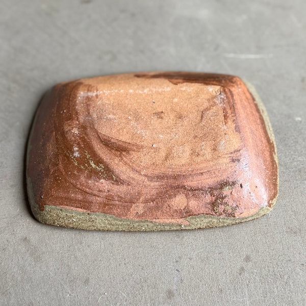 齊藤十郎/ 象嵌角カレー皿(マル)