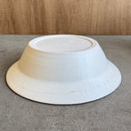 齋藤十郎 白磁７寸リム鉢