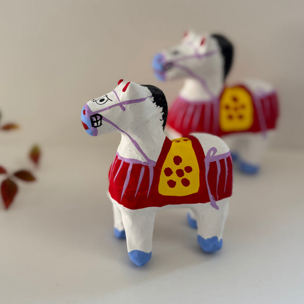 橋本広司民芸  干支張子  午(小)