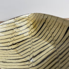 齊藤十郎/ スリップウェア角皿/b