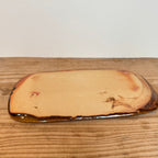 齊藤十郎/ スリップウェアさんま皿 /a