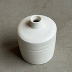 齋藤十郎 白磁一輪挿し①