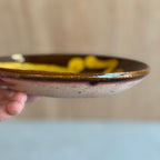 齊藤十郎/ スリップウェア ６寸皿(