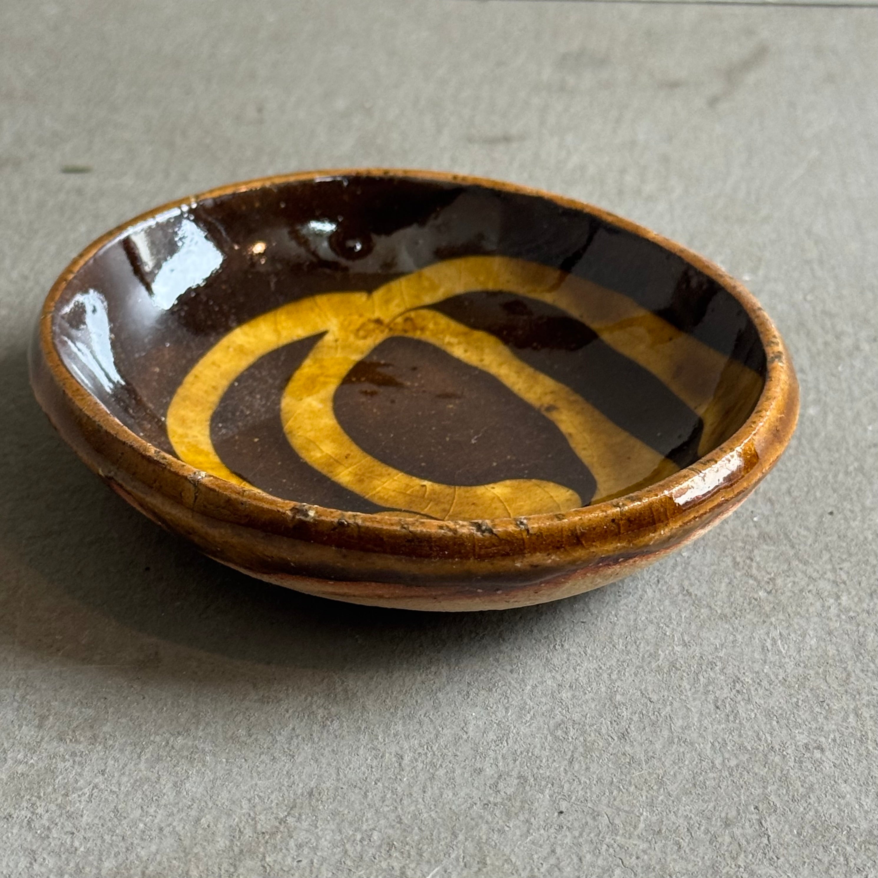 齊藤十郎/ スリップ小皿b