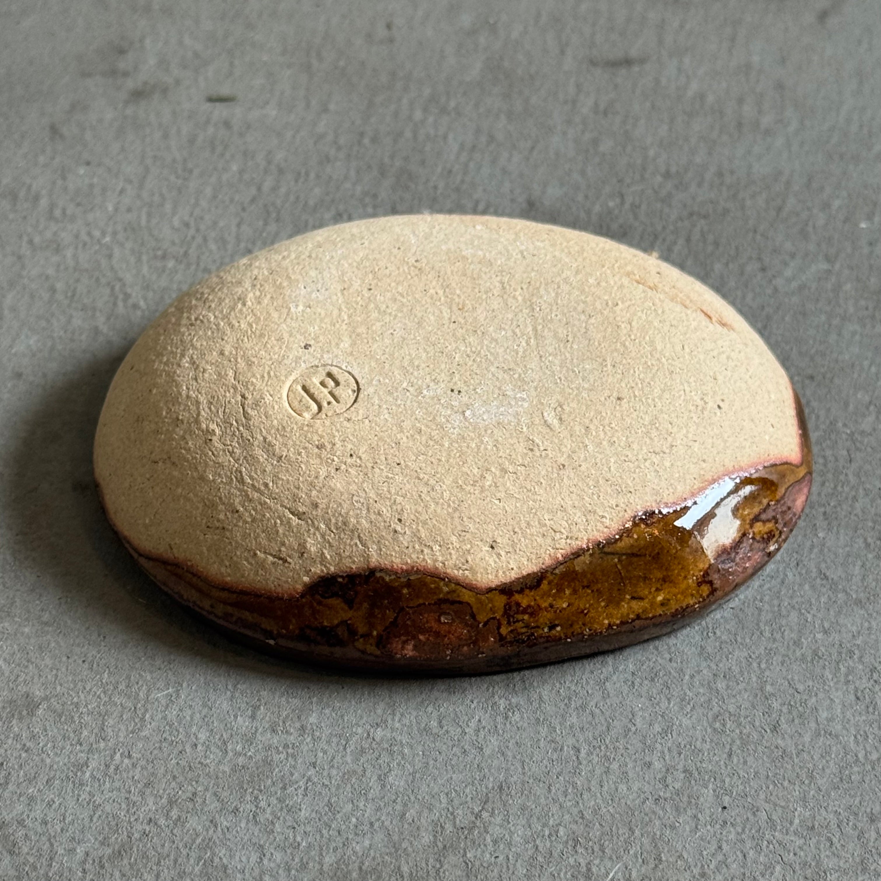 齊藤十郎/ スリップ小皿c