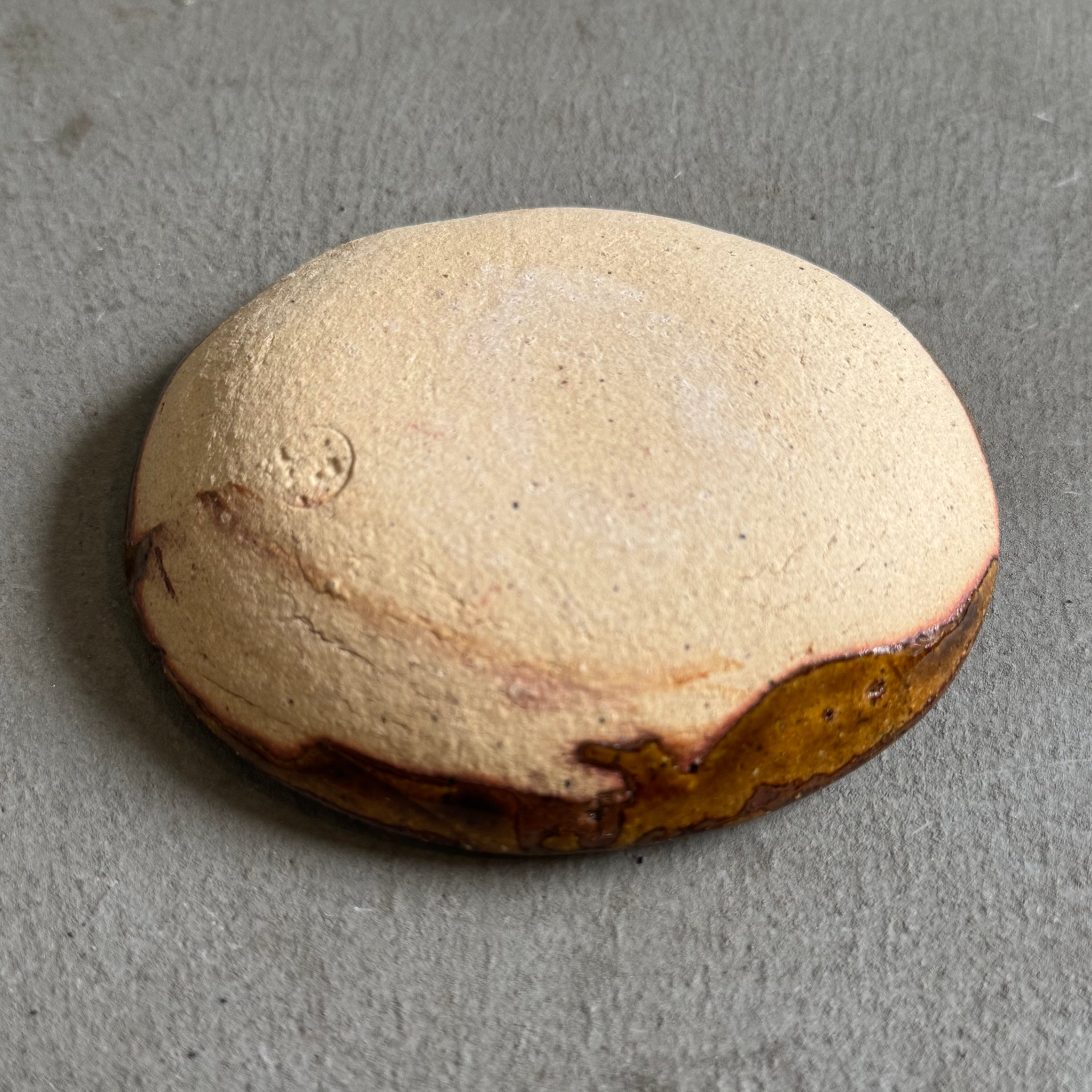 齊藤十郎/ スリップ小皿d