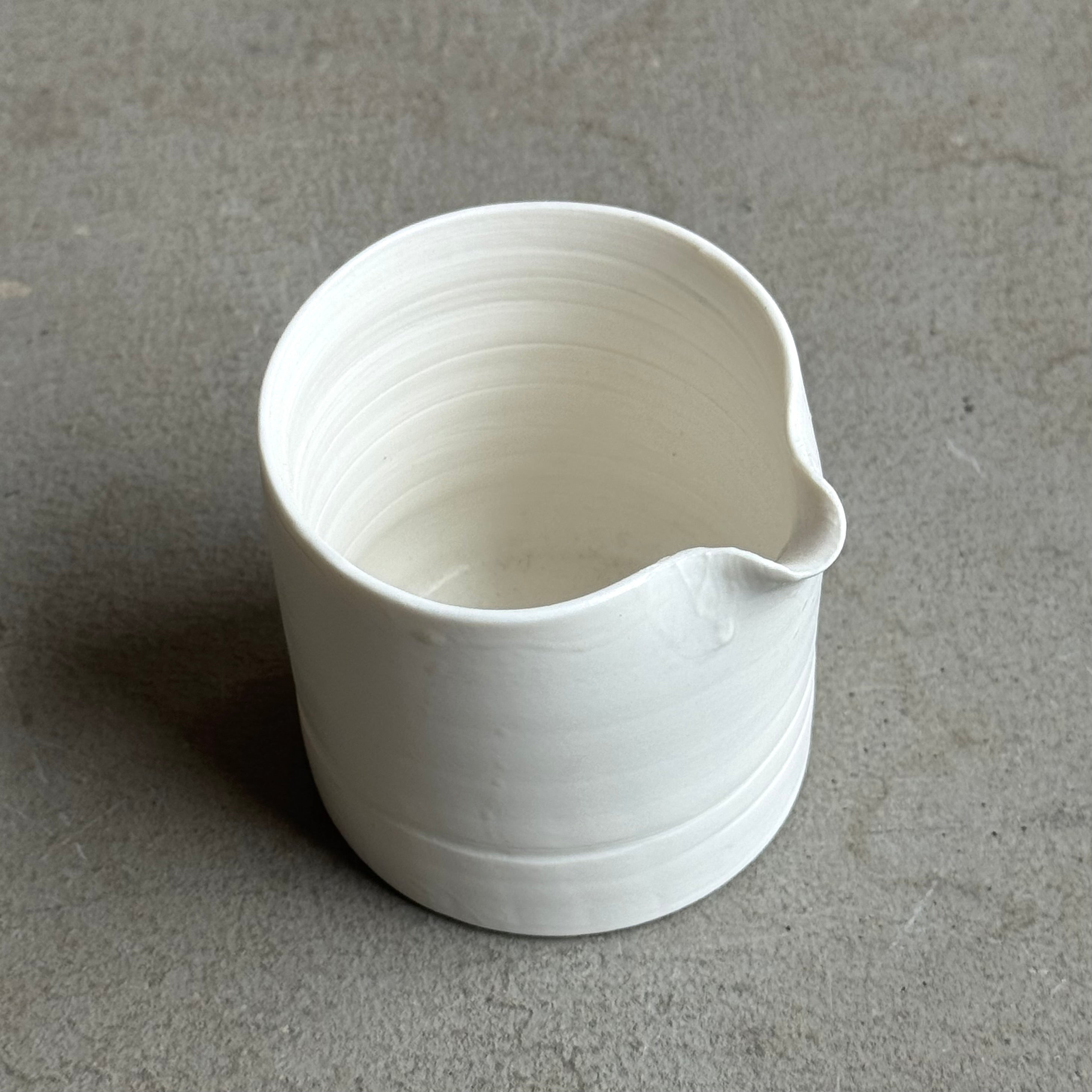 齋藤十郎 白磁片口