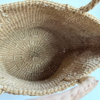 サイザルバッグ共手(ハンドル革付き)