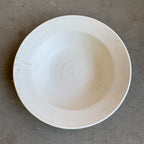 齋藤十郎 白磁７寸リム鉢