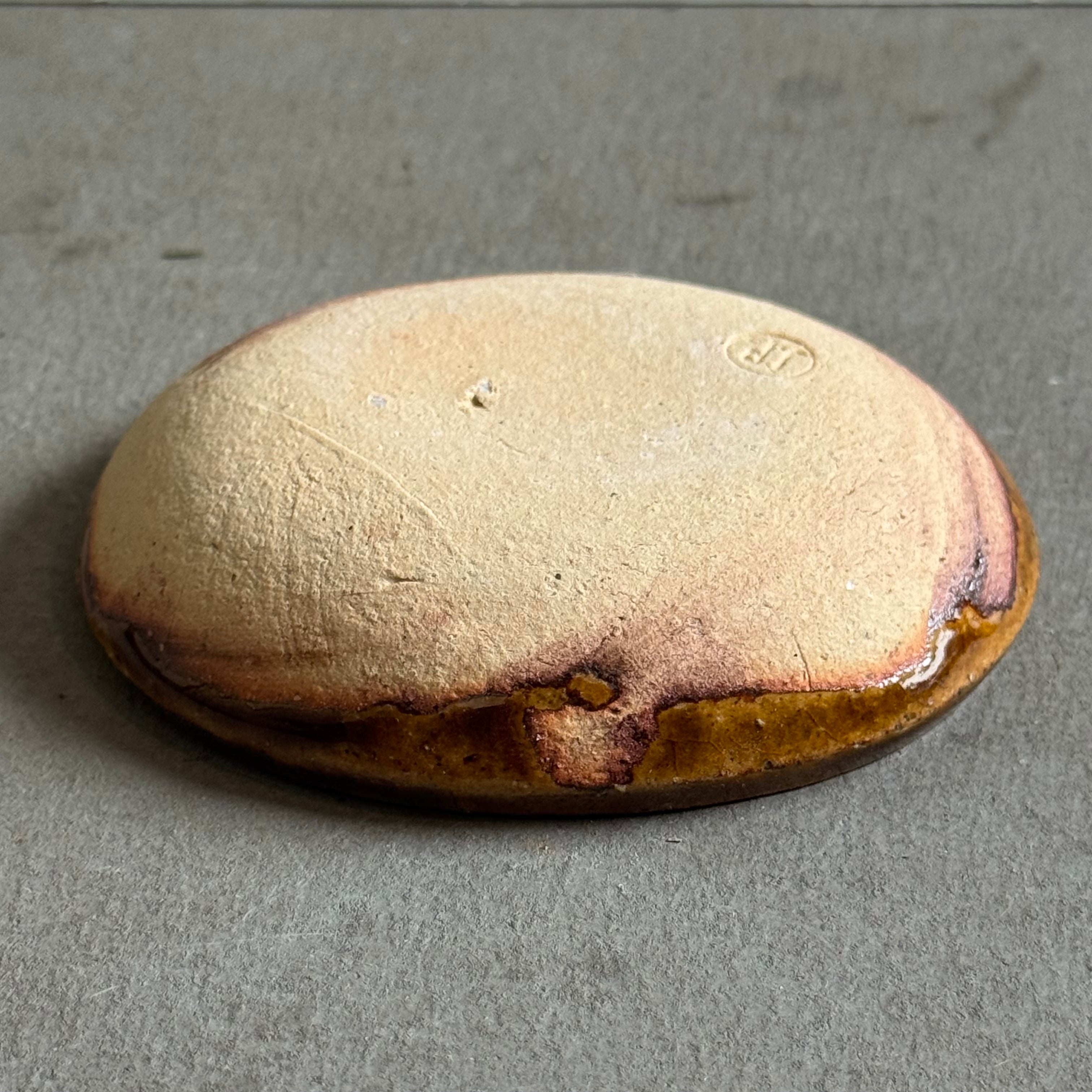 齊藤十郎/ スリップ小皿b