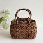 あけび7寸たすく編みカゴ