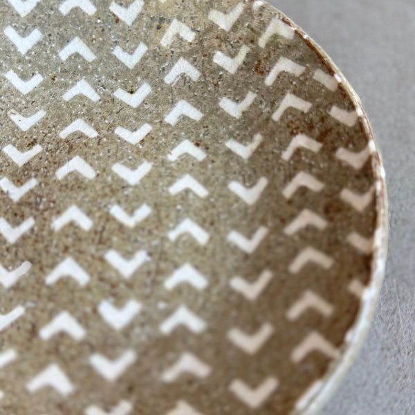 齊藤十郎/ 象嵌５寸皿