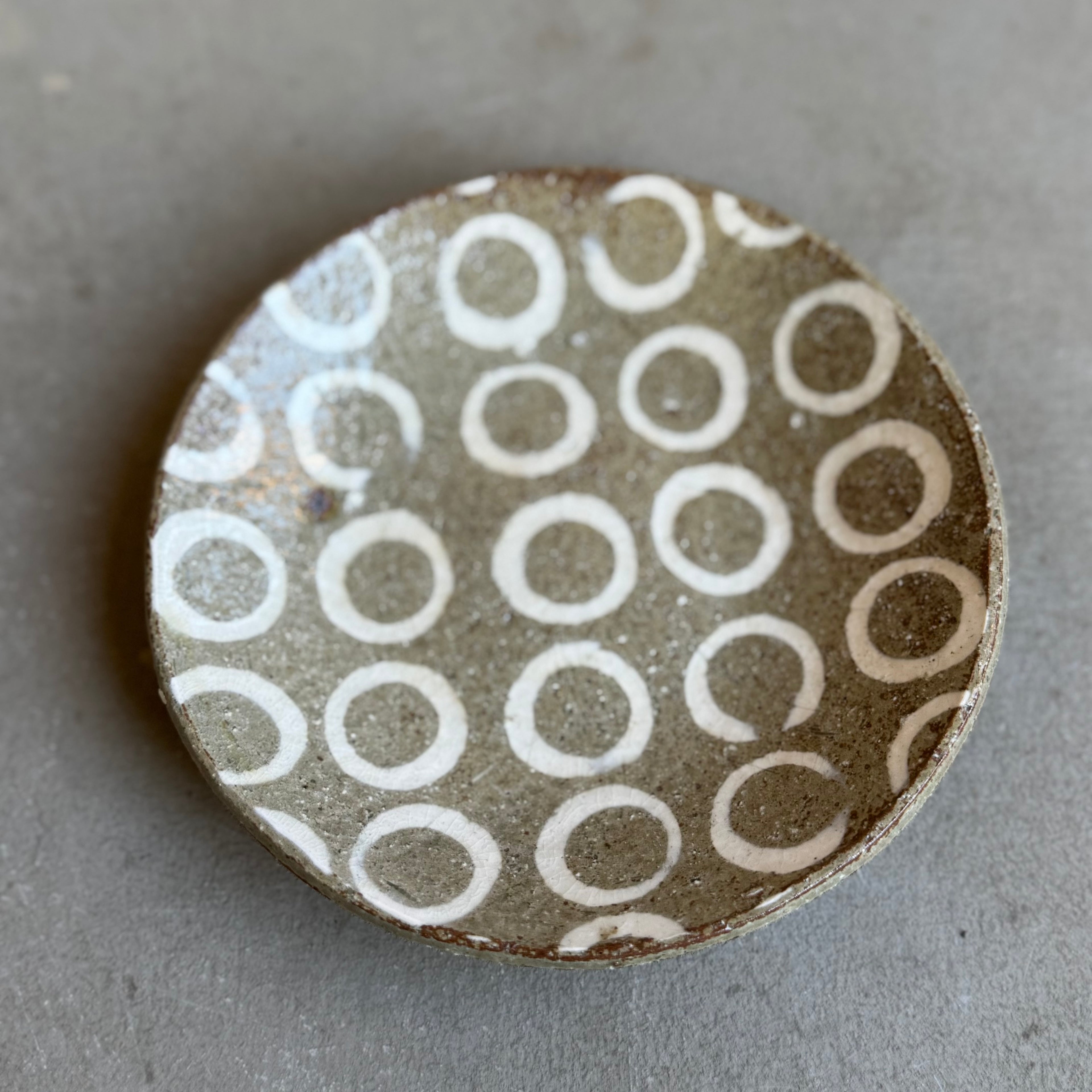 齊藤十郎/ 象嵌５寸皿