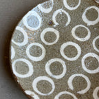 齊藤十郎/ 象嵌５寸皿