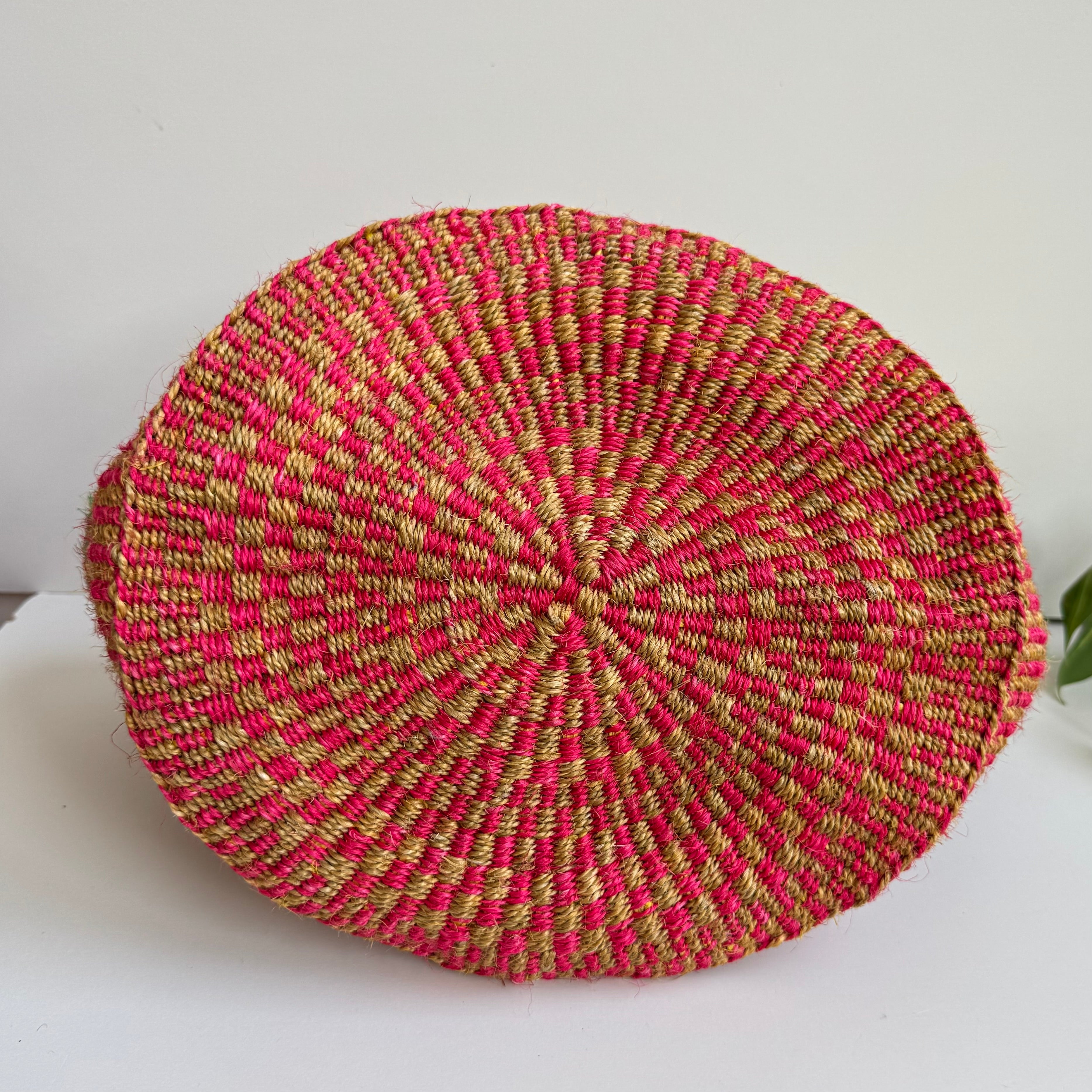 アップサイクルサイザルバック共手　1点もの