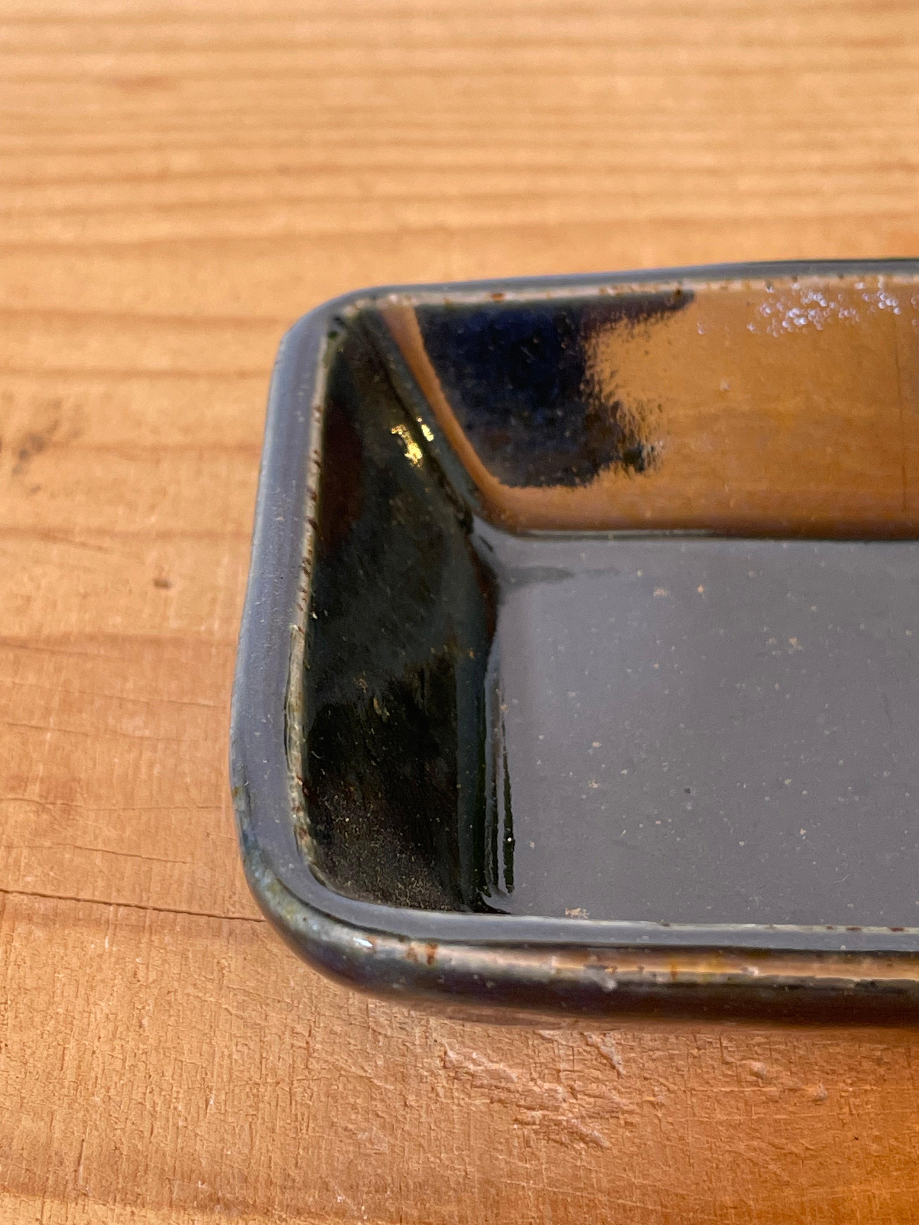 四角鉢 (象嵌.ゴス)