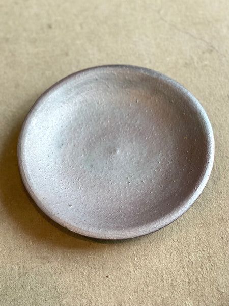 鉄釉5寸皿