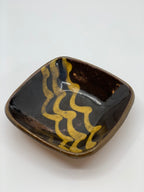 スリップウエア正方皿1