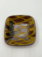 スリップウエア正方皿3