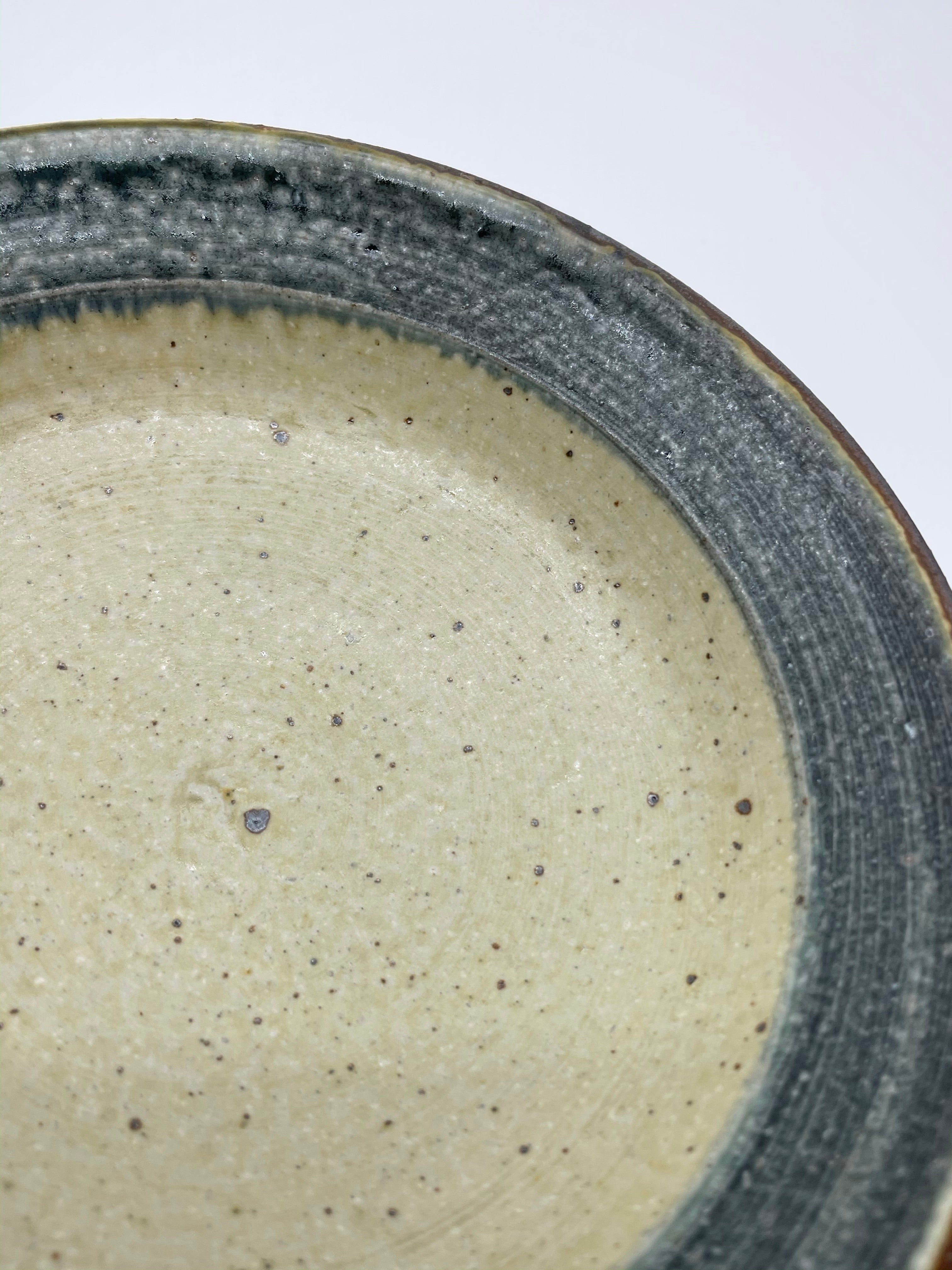 5寸皿 (いらぼ釉）