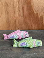 干支木版手染ぬいぐるみ　こども鯉のぼり