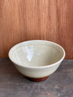 飯碗（飴釉掛分け）大