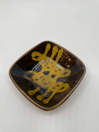 スリップウエア正方皿4