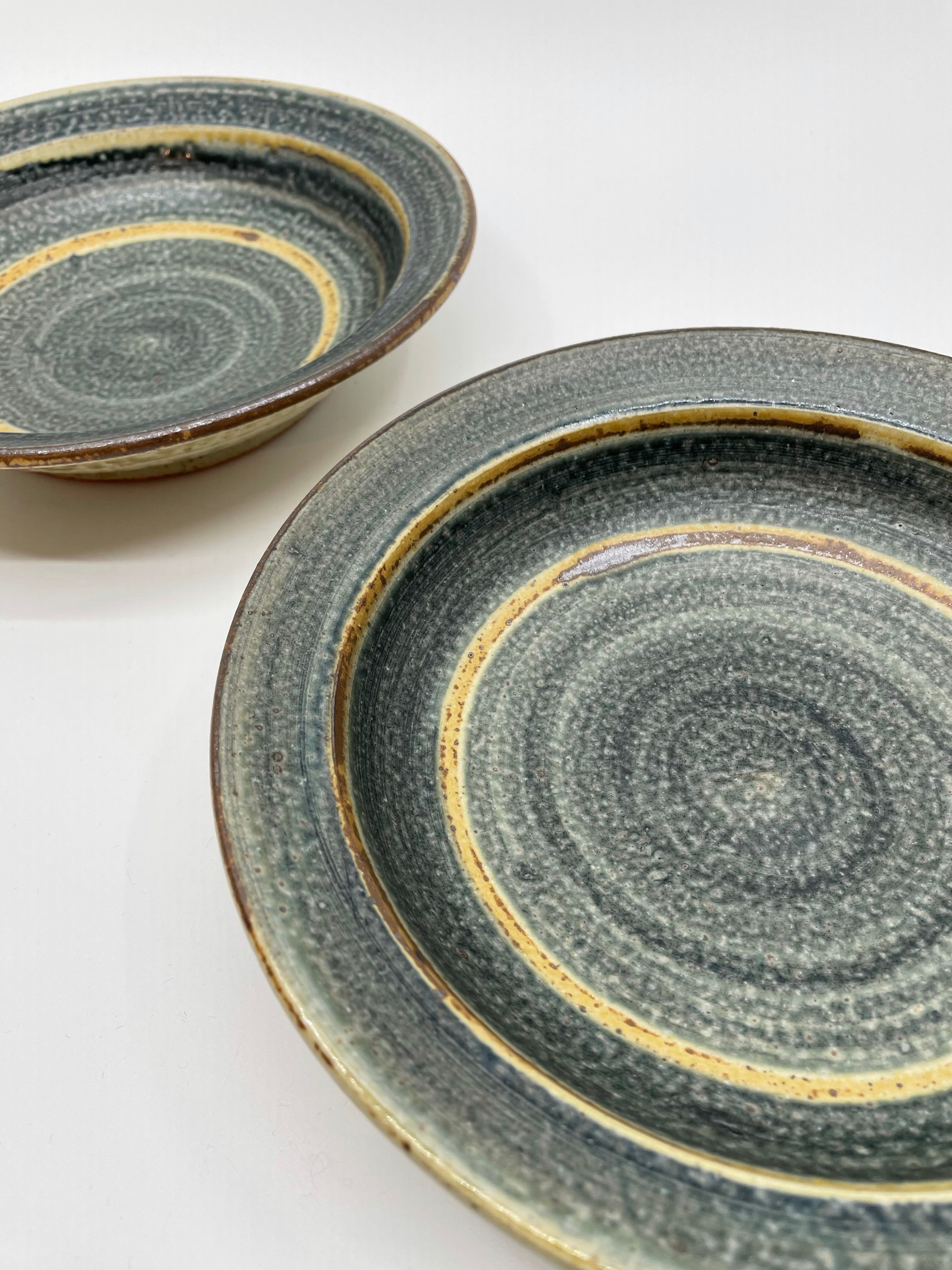 7寸皿 (ゴス線いらぼ鉢)