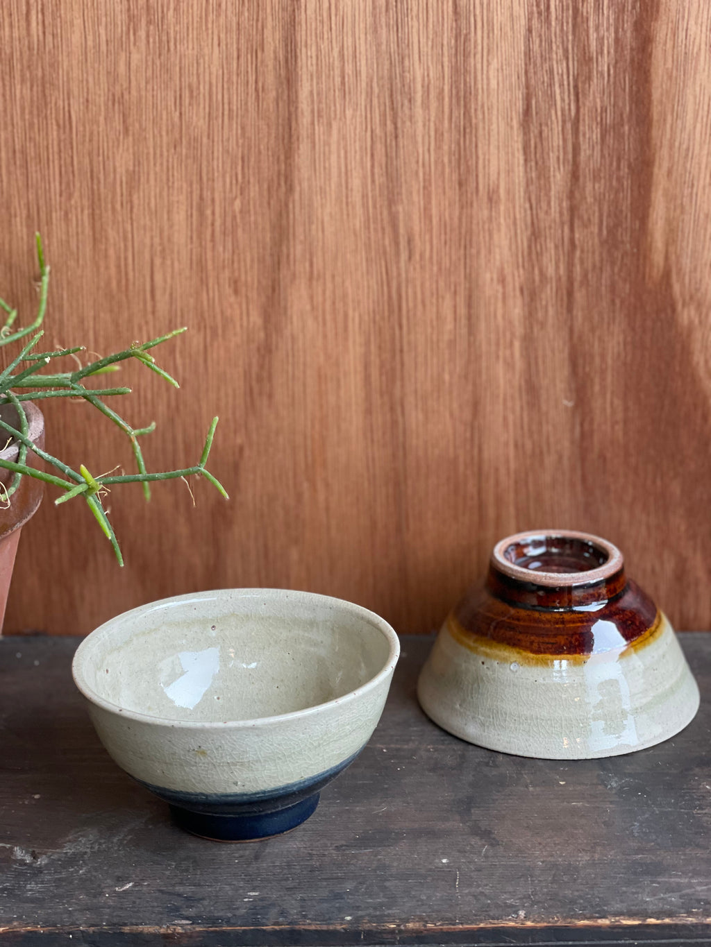 飯碗（呉須掛分け・小）