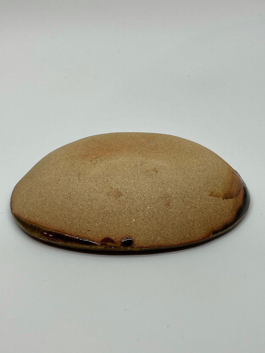 スリップウエア楕円皿1