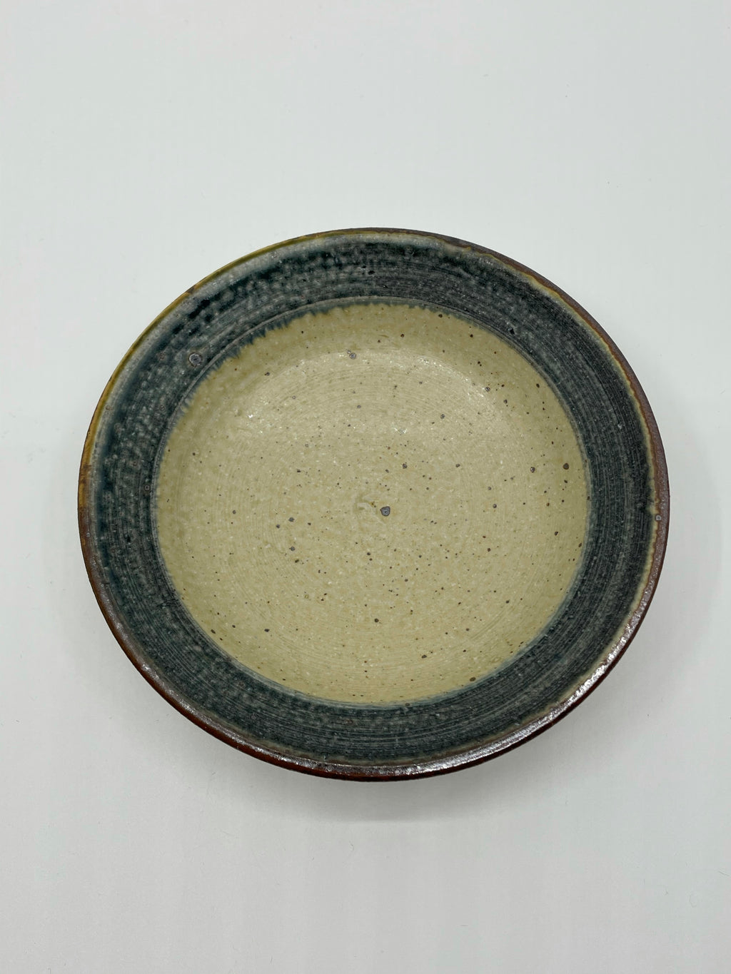 5寸皿 (いらぼ釉）