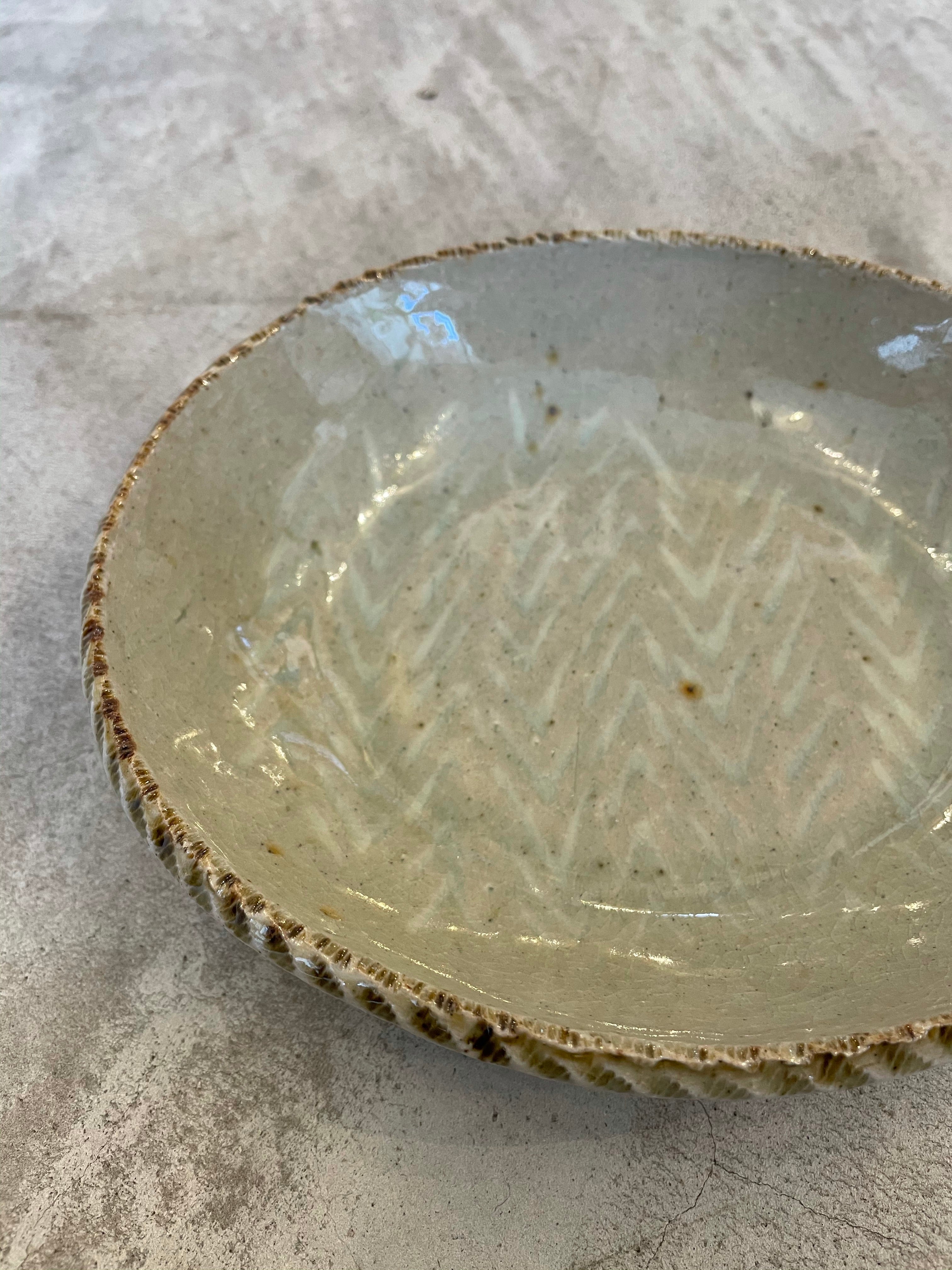 グラタン鉢 (象嵌.透明)