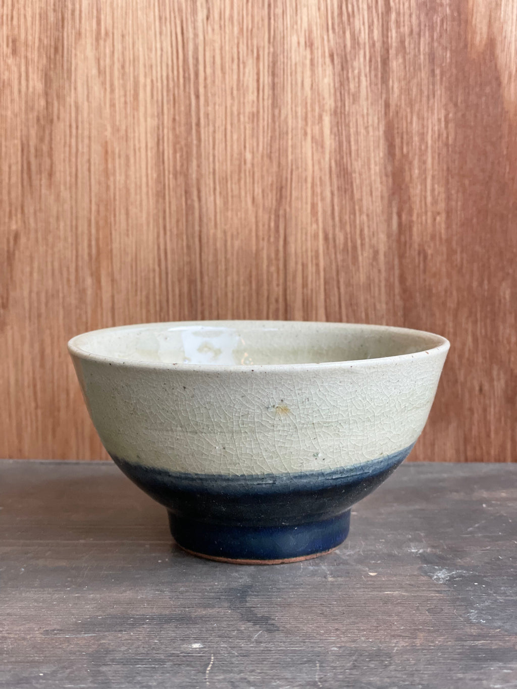飯碗（呉須掛分け・小）