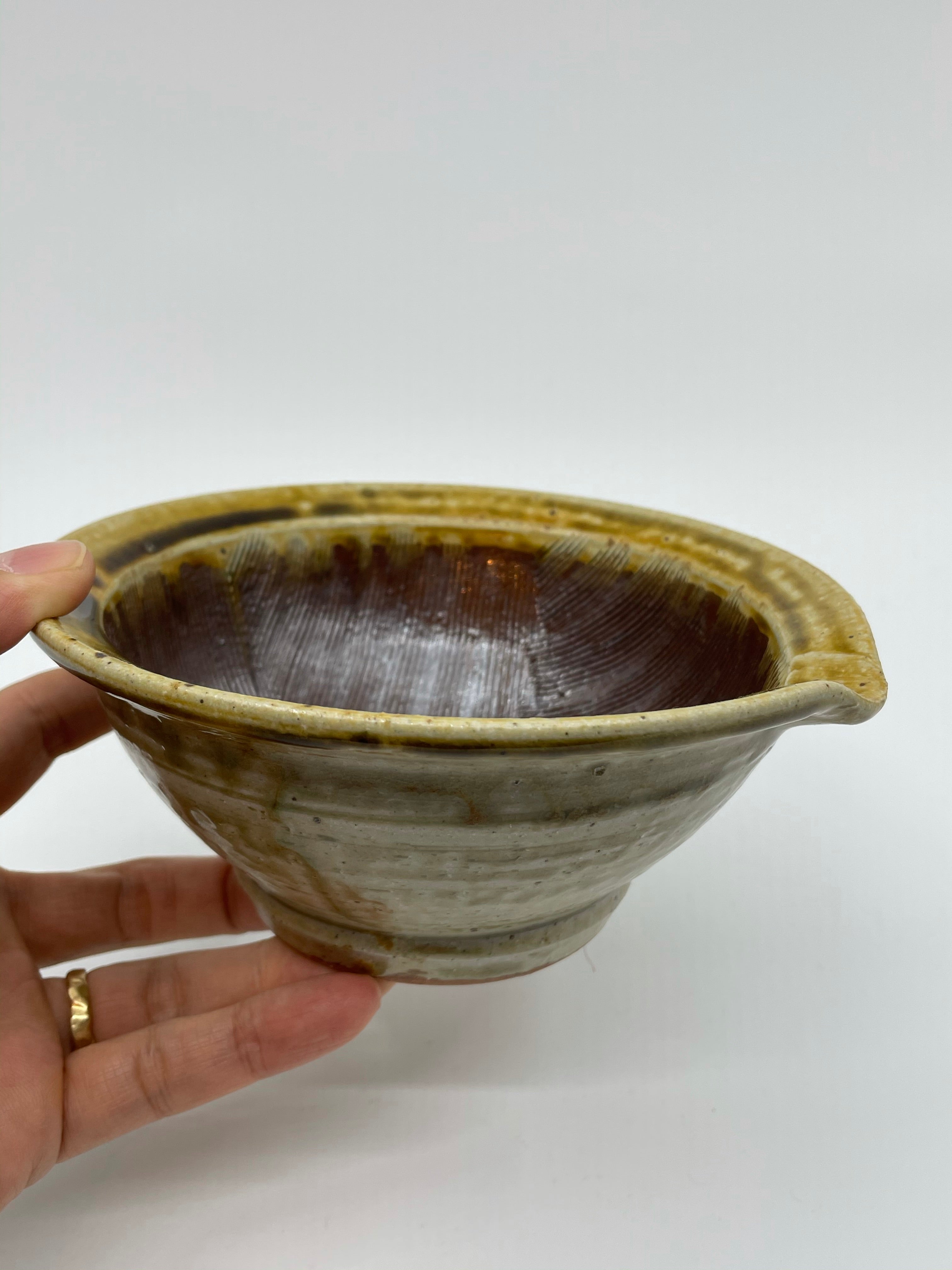 すり鉢（いらぼ釉）