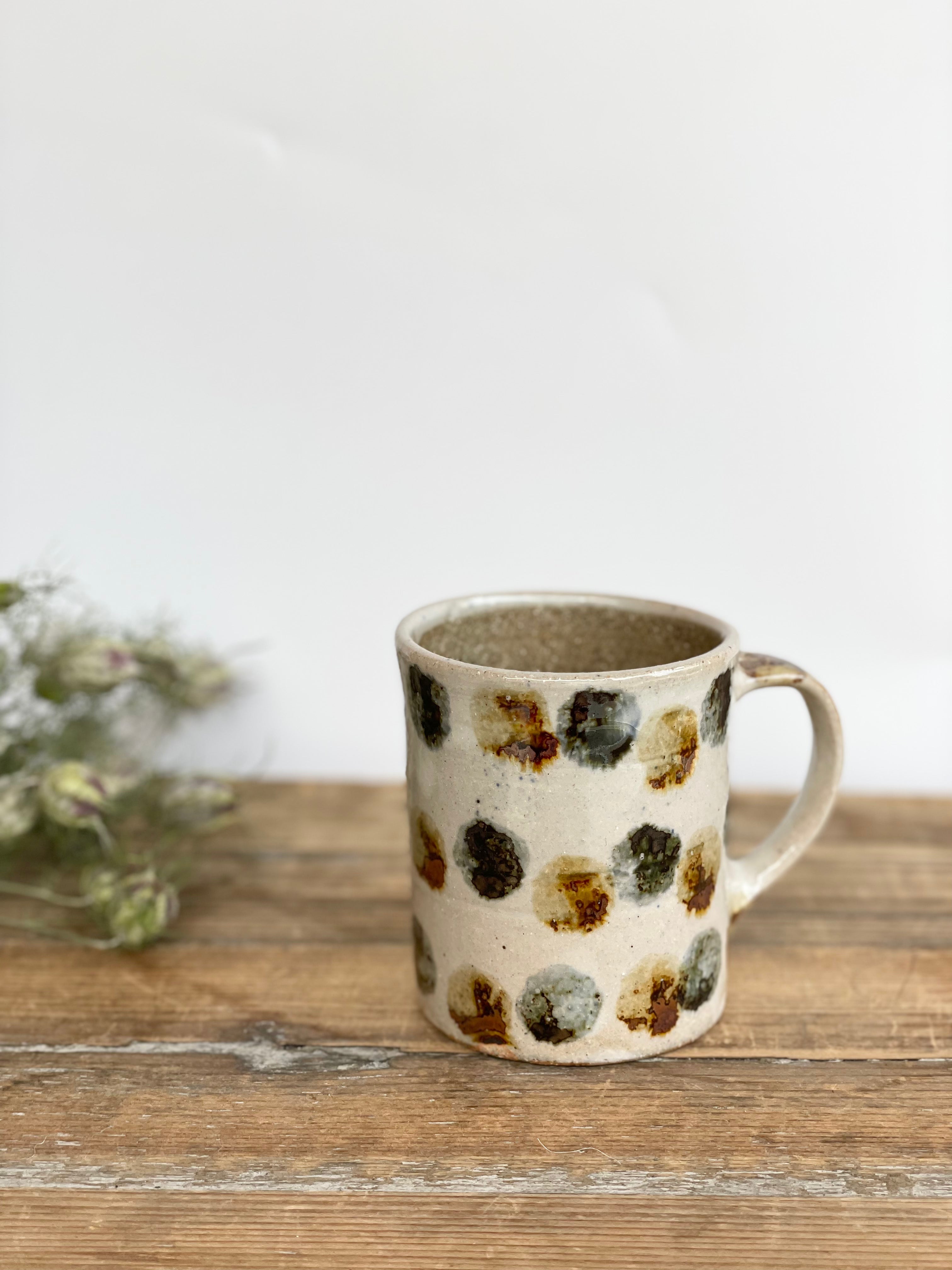 マグカップ（ドット)