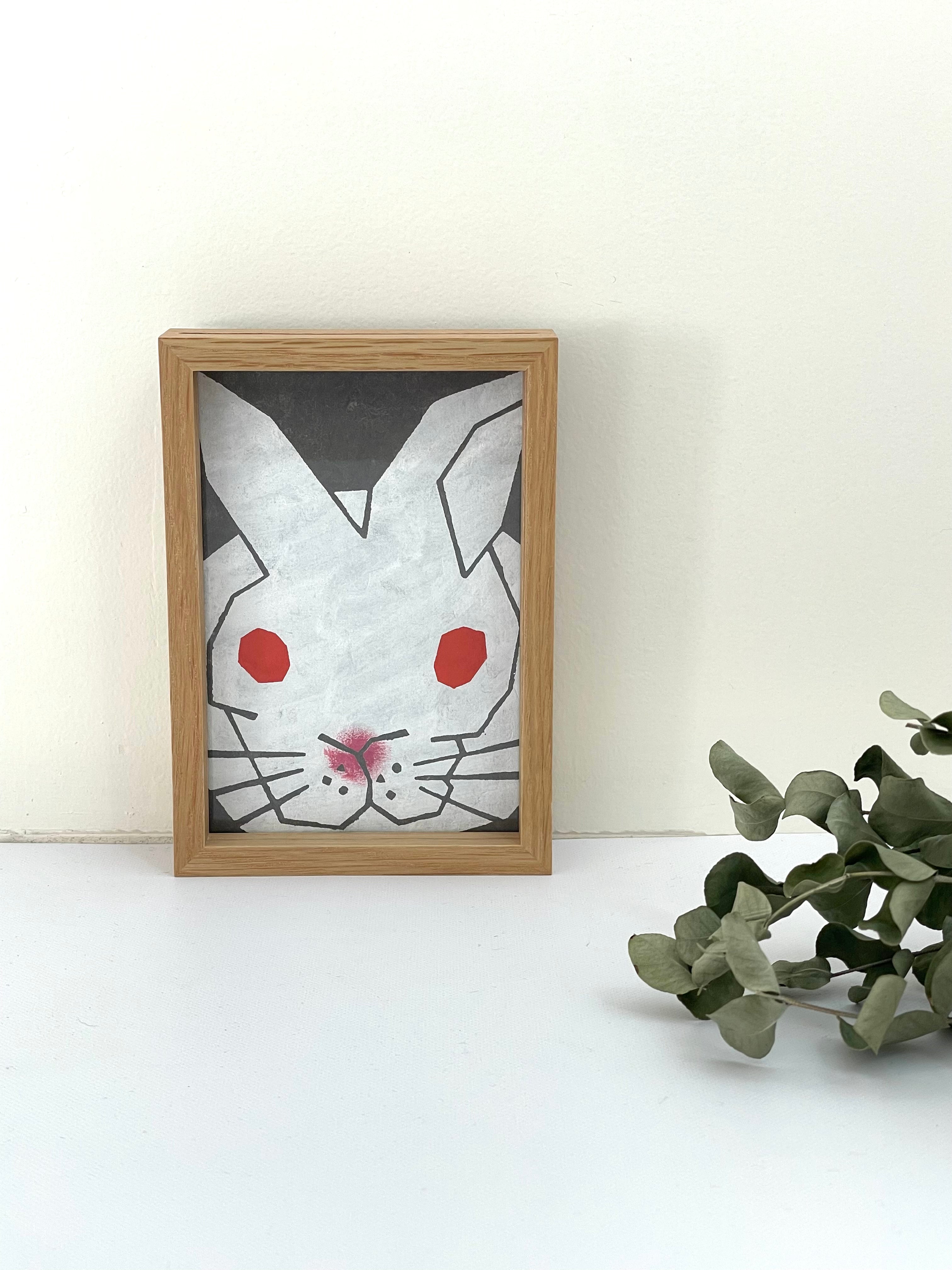 ハガキ(うさぎ2)